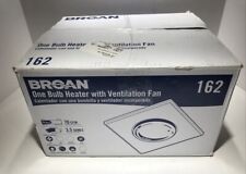 Broan Nutone 162 Type Ic Infrared Single Bulb Ceiling Heater With Fan