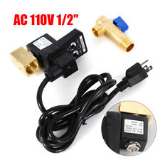 12 Inch Automatic Timed Compressor Gas Tank Water Drain Valve Withpower Cable