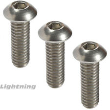38 16 Button Head Socket Cap Screws Fully Threaded 18 8 Stainless Steel Qty 10