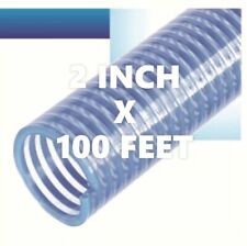 2 Inch X 100 Feet Kanaflex 116 Bl2 Water Suction Hose Clear Pvc