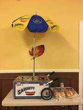 Sabrett Hot Dog Table Top Cart New From Auth Dealer