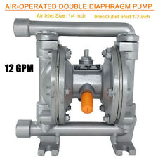 Air Operated Double Diaphragm Pump For Waste Water Industrial Use Qbk 15l 12gpm