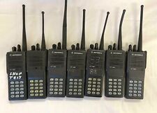 Lot Of 7 Motorola Ht1000 H01kdc9aa3dn Handie Talkie Fm Radio