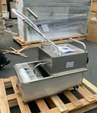 New Portable Fryer Oil Filter Cart Machine Commercial Filtration System 110v