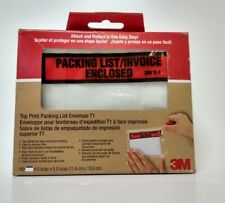 Clear Packing List Envelopes T1 Self Adhesive 45x 55 Size 3m Box100