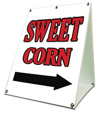 Sweet Corn Sidewalk A Frame 18x24 Outdoor Store Retail Sign Concession