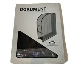 Original Dokument By Ikea Office Metal Black Filemagazine Holder Nib