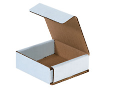 1 500 Choose Quantity 3x3x2 Corrugated White Mailers Packing Boxes 3 X 3 X 2