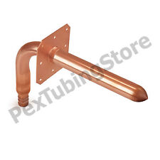 Copper Stub Out Elbow For 12 Pex Tubing With Ear 3 12 X 6