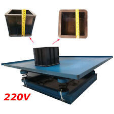 Tech 220v Concrete Vibrating Table Shape Vibration Compactor Agitator Shaker