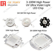 High Power 3w 5w 10w 20w 30w 50w 100w Uv Ultra Violet Smd Led Cob Chip Light Usa
