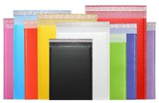 Shipping Bubble Mailers Poly Mailing Padded Envelopes Bags Any Size 11 Colors