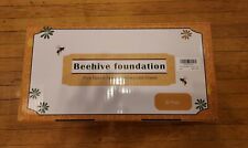 30 Pack Honeycomb Wax Frames Beekeeping Honey Hive Foundation Equipment Bee