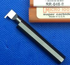 Micro 100 Rr 046 8 Carbide Internal Retaining Ring Bar 38 Shankmachinist