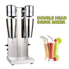 Double Head Milk Shake Machine Milk Tea Mixer Smoothie Malt Blenders110v