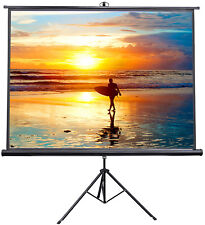 Vivo 100 Portable Projector Screen 43 Projection Pull Up Foldable Stand Tripod