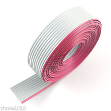 2m 66ft 127mm Pitch 10 Pin Wire Gray Flat Ribbon Cable For 254mm Fc Connector