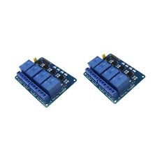 2x 4 Channel 5v Relay Shield Module Board For Arduino Raspberry Pi Arm Avr