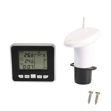 Digital Lcd Ultrasonic Water Tank Liquid Level Sensor Temperature Meter R4u5