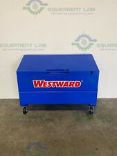 Westward 30 D X 60 W X 40 H Slope Lid Jobsite Box 31 Cu Ft With Casters