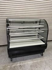 50 Dry Bakery Display Case Curved Glass 115v True Tcgd 50 On Wheels 7554