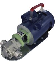 Power Stainless Steel Wcb50 Mini Gear Oil Pump 13 Gpm Wmo Wvo Biodiesel Motor