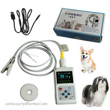 Ce Veterinary Pulse Oximeter Cms60d Vetear Tongue Spo2 Probepc Software Contec