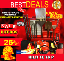 Hilti Te 76p Atc Preowned Excellent Condition Free Bits Amp Chisels Fast Ship