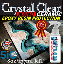 Epoxy Resin Table Top Crystal Clear Ceramic Sealant Scratch Amp Stain Resistance