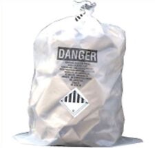 Thesafetyhouse 33 X 50 Clear Asbestos Bags 100roll