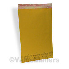 100 1 725x12 Kraft Usa Ecolite Bubble Mailers Padded Envelopes Bags Self Seal