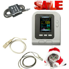 Digital Veterinary Blood Pressure Monitor Nibp Cuff With Spo2 Sensordogcatpet