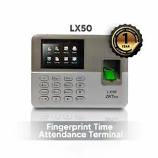 Zkteco Biometric Fingerprint Time Attendance Clock Build In Ssr Excel Software