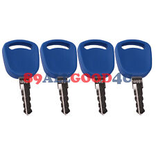 4x 14601 Ignition Key For Ford New Holland 82003267 F0nn11603aa Tractor T5030