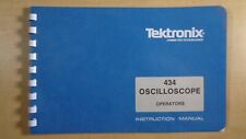 Tektronix 434 Oscilloscope Operators Instruction Manual 7e B6