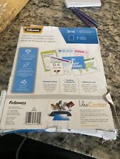 Fellowes Thermal Laminating Pouches Letter Size Sheets 9 X 115 Inches 3 Mi