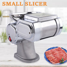 600w Commercial Stainless Meat Slicer Medium Small Slicing Shredded Machine New