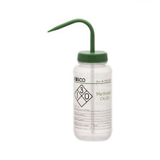 Methanol Wash Bottle 500ml Pre Labeled Polypropylene Eisco Labs