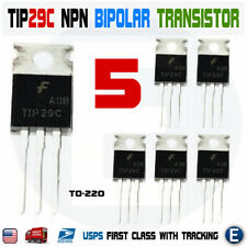 5pcs Tip29c Transistor Npn Epitax 100v 1a To 220 Tip29 30w Audio Switching
