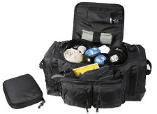 Deluxe Police Law Enforcement Gear Bag Black Security Equipment Pack Bags