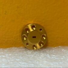 Aerowave 10 0125 75 To 110 Ghz Wr10 Waveguide Round Cover Flange New