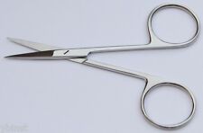 High Quality Stainless Steel Iris Micro Scissors Straight Tip 45