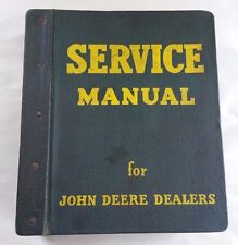 1960s John Deere 2000 Series Service Manual With Vintage Jd Binder