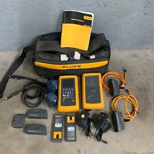 Fluke Dsp4000 Cable Analyzer Amp Dsp4000sr Fiber Remote Set Withaccessories