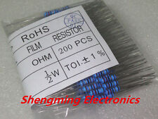 200pcs 120 Ohm 12w Metal Film Resistor 1 05w 120r