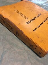 Cat Caterpillar 977 Traxcavator Track Loader Service Shop Book Manual 46h 76h
