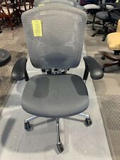 Ergonomic Nuova Teknion Contessa Chair In Gray Fabric Seat Amp Mesh Back