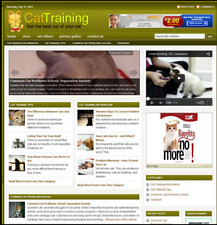 Make Money Cat Training Affiliate Website For Sale Free Installation