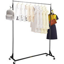 Vevor Clothing Rack 300lbs Heavy Duty Commerical Rolling Adjustable Garment Rack