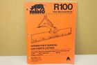 Rhino 100 Rear Mounted Blade Operators Manual Wparts List 760 Uc21